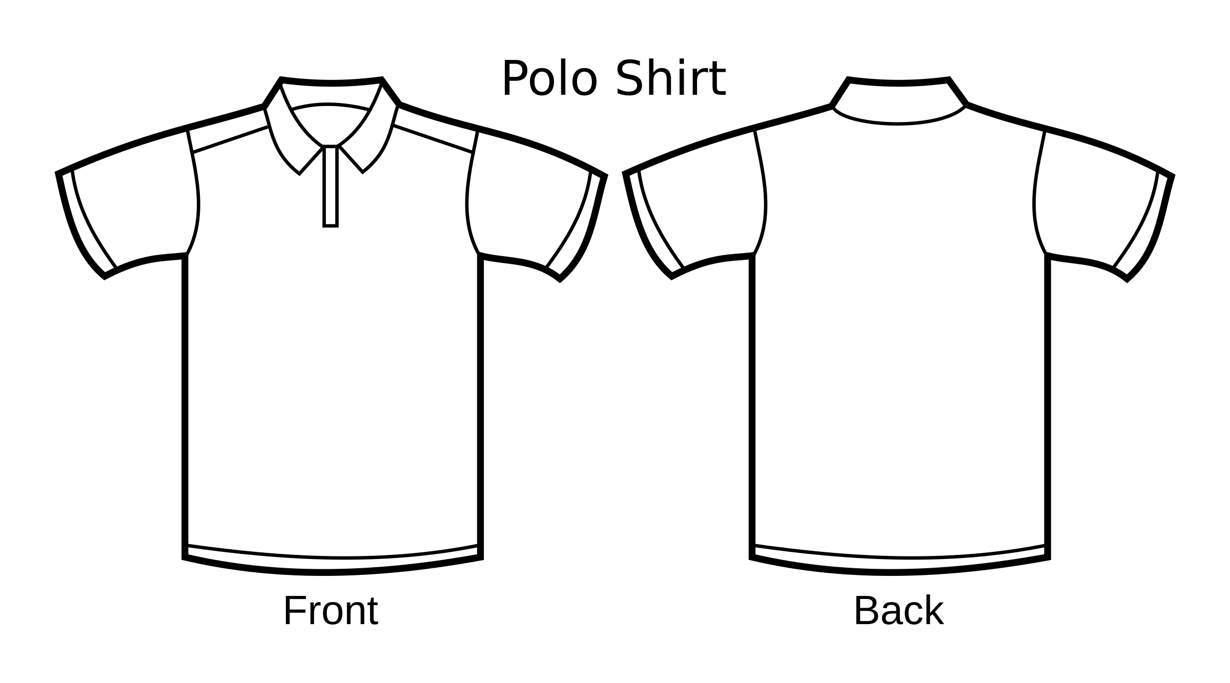 Polo Shirt Template Png