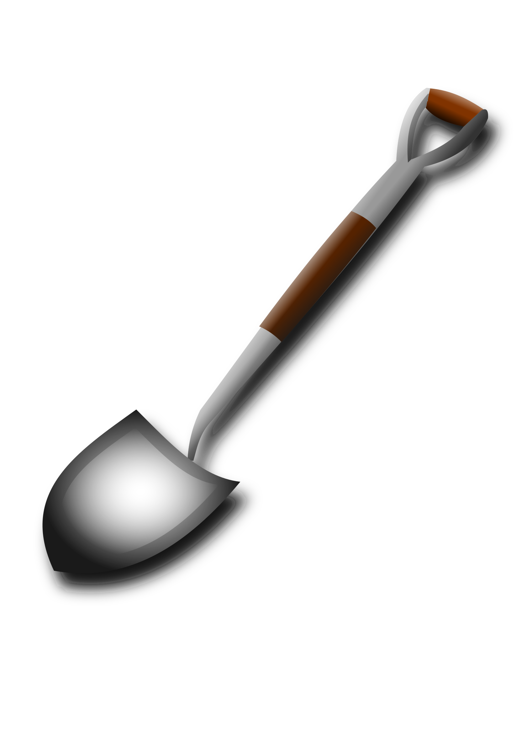 Clipart - shovel