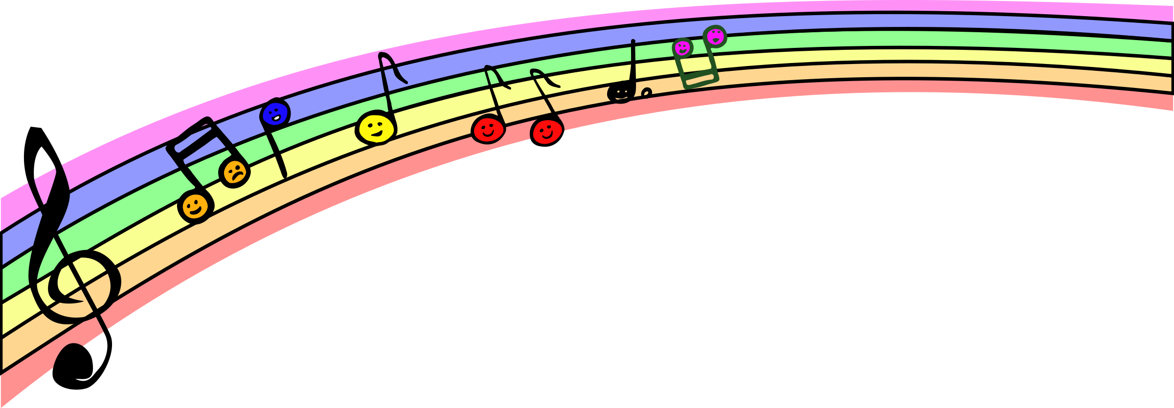 clipart music notes border - photo #29