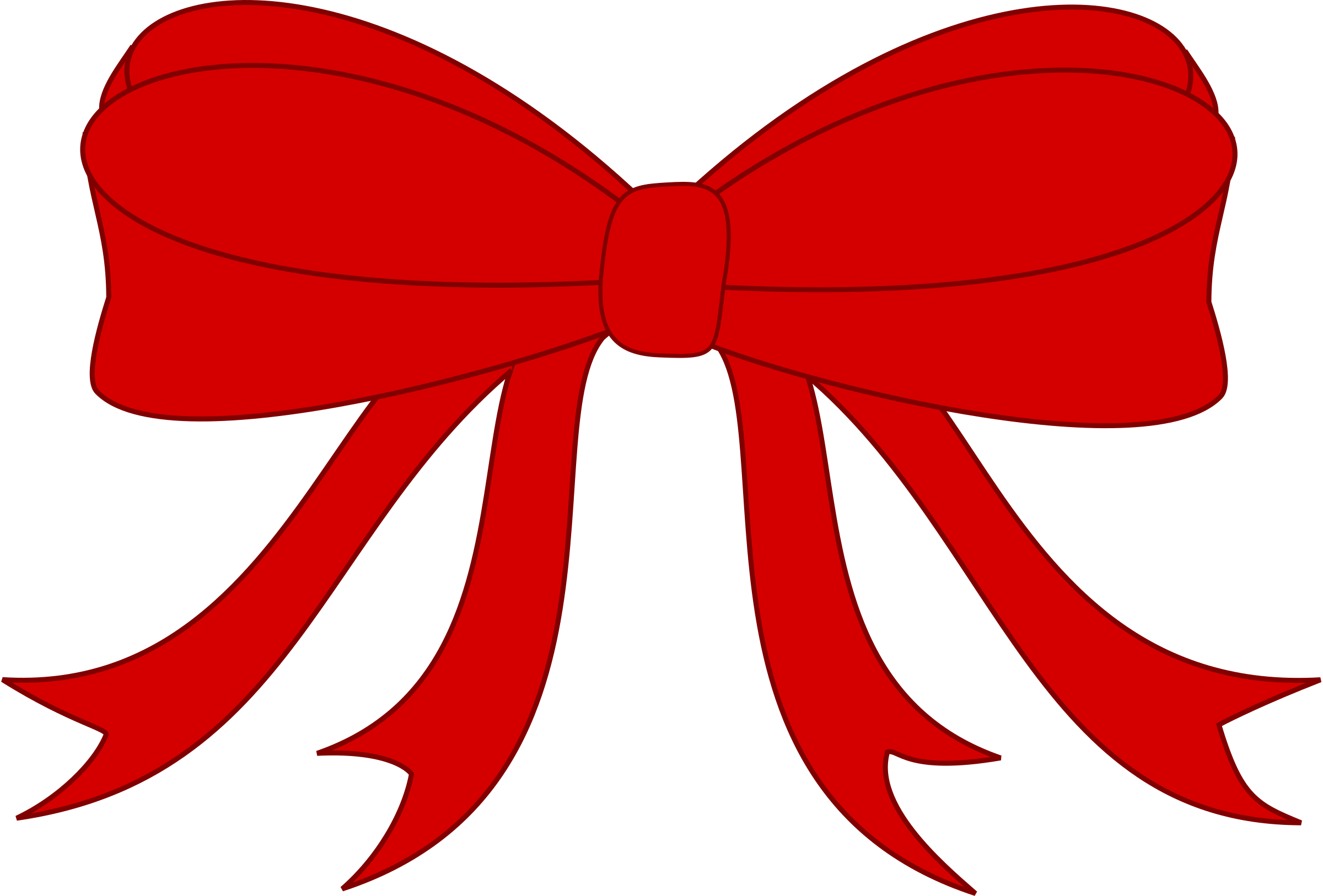 free clipart red christmas bow - photo #50
