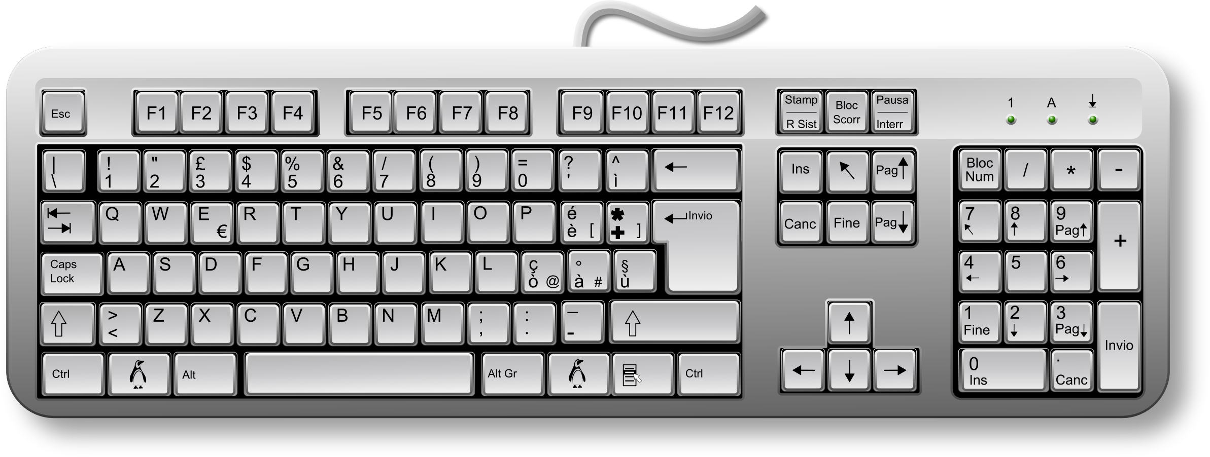 clipart for keyboard - photo #36