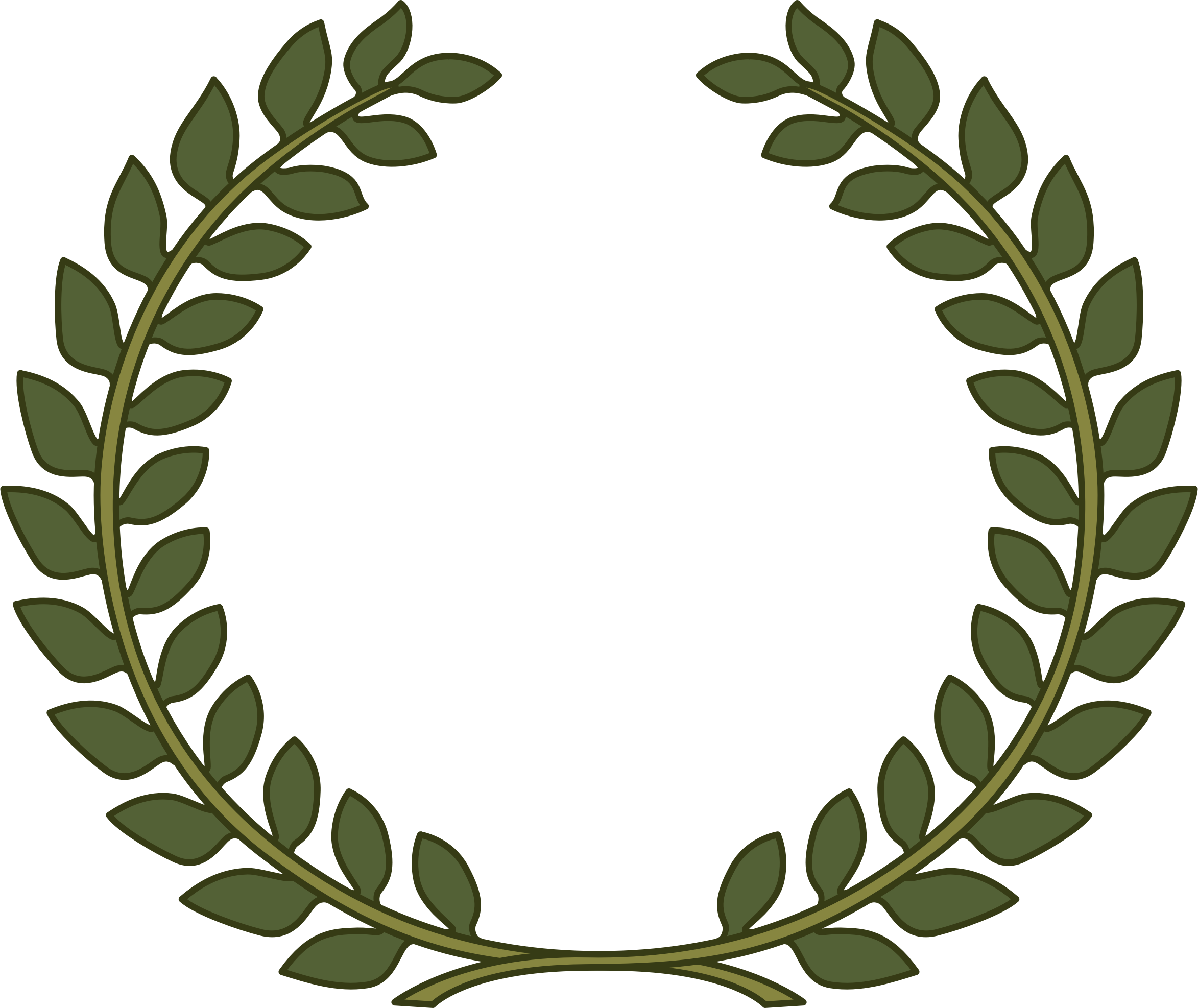 clip art olive leaves - photo #27