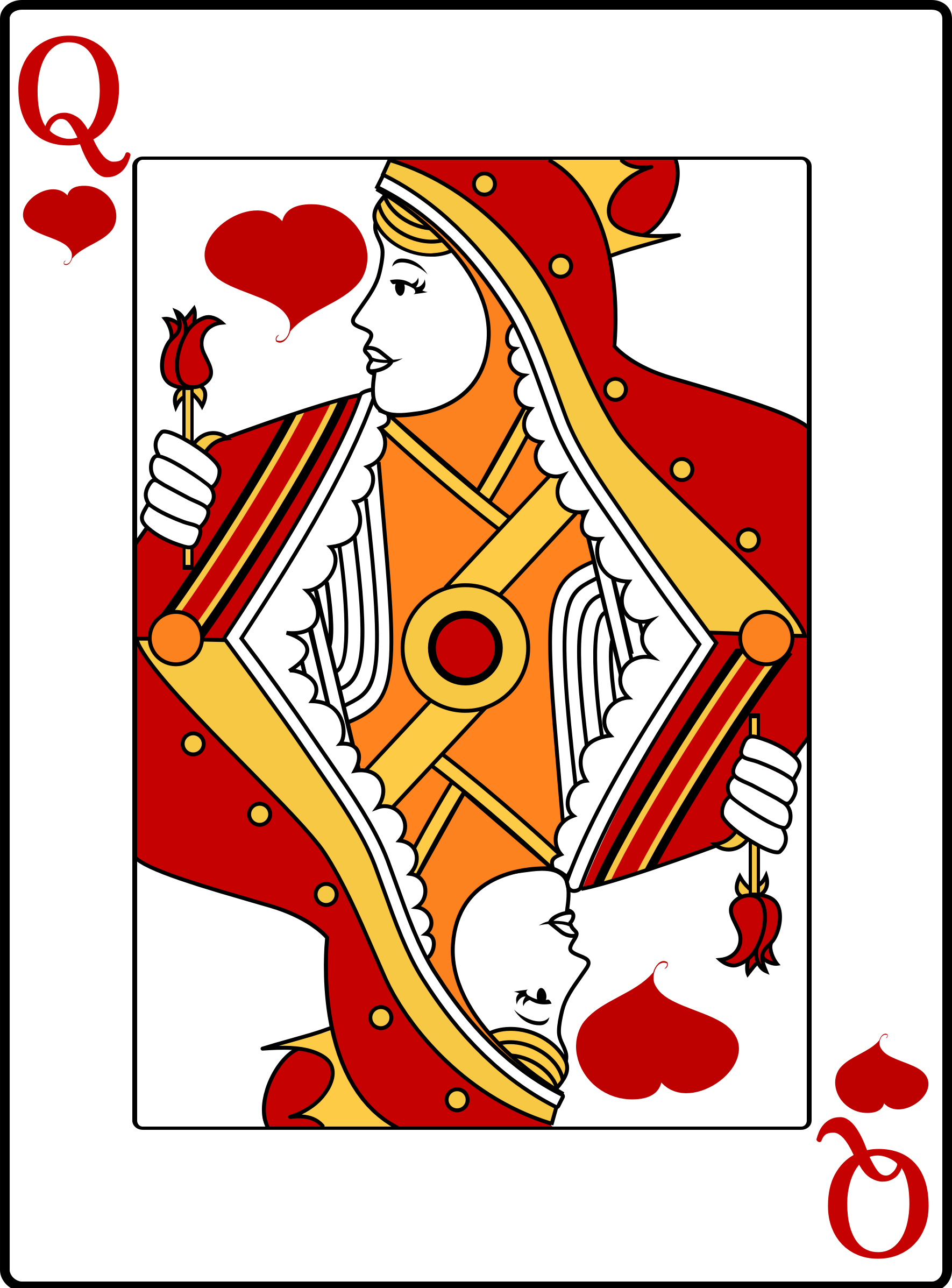 Clipart Queen Of Hearts