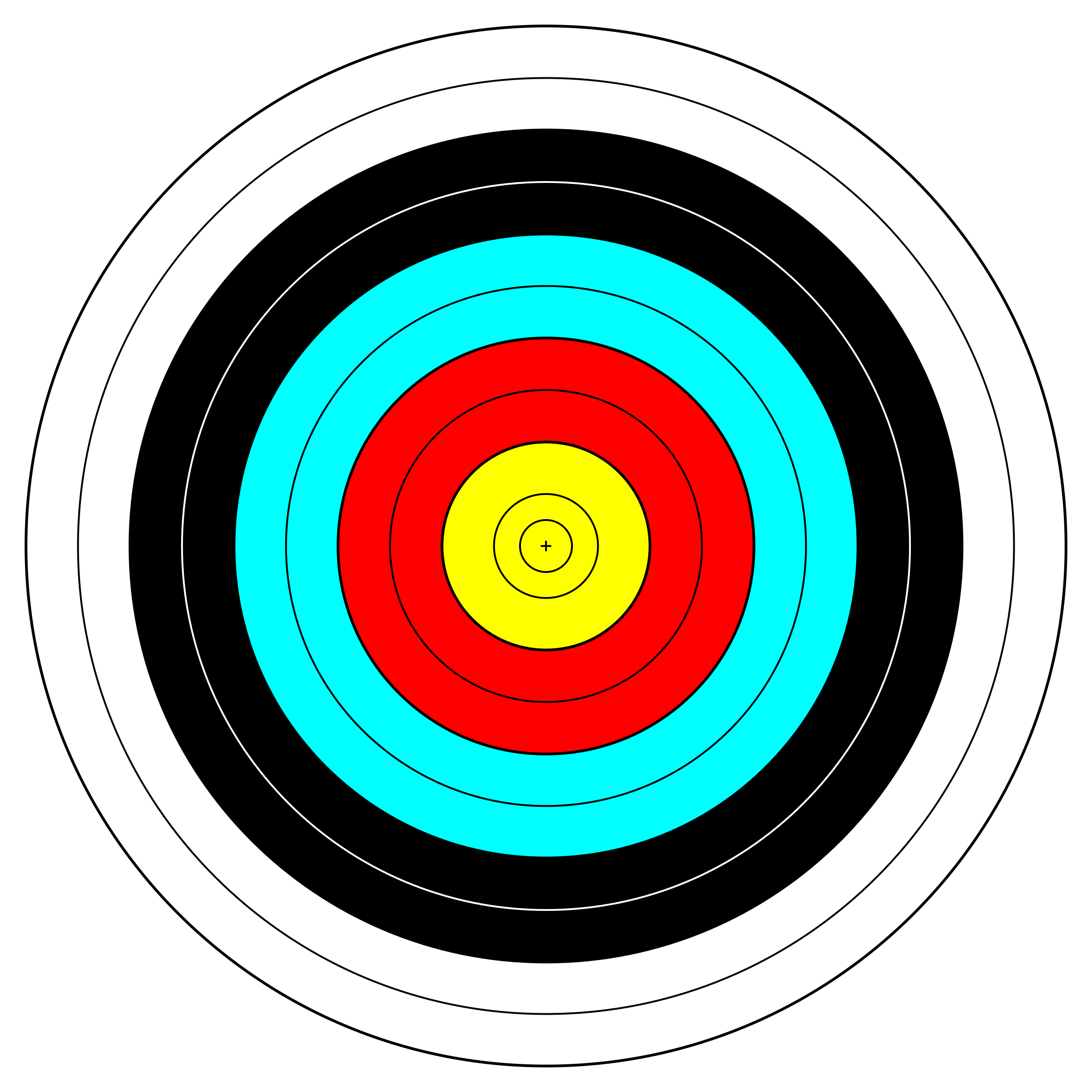 archery target clipart - photo #6