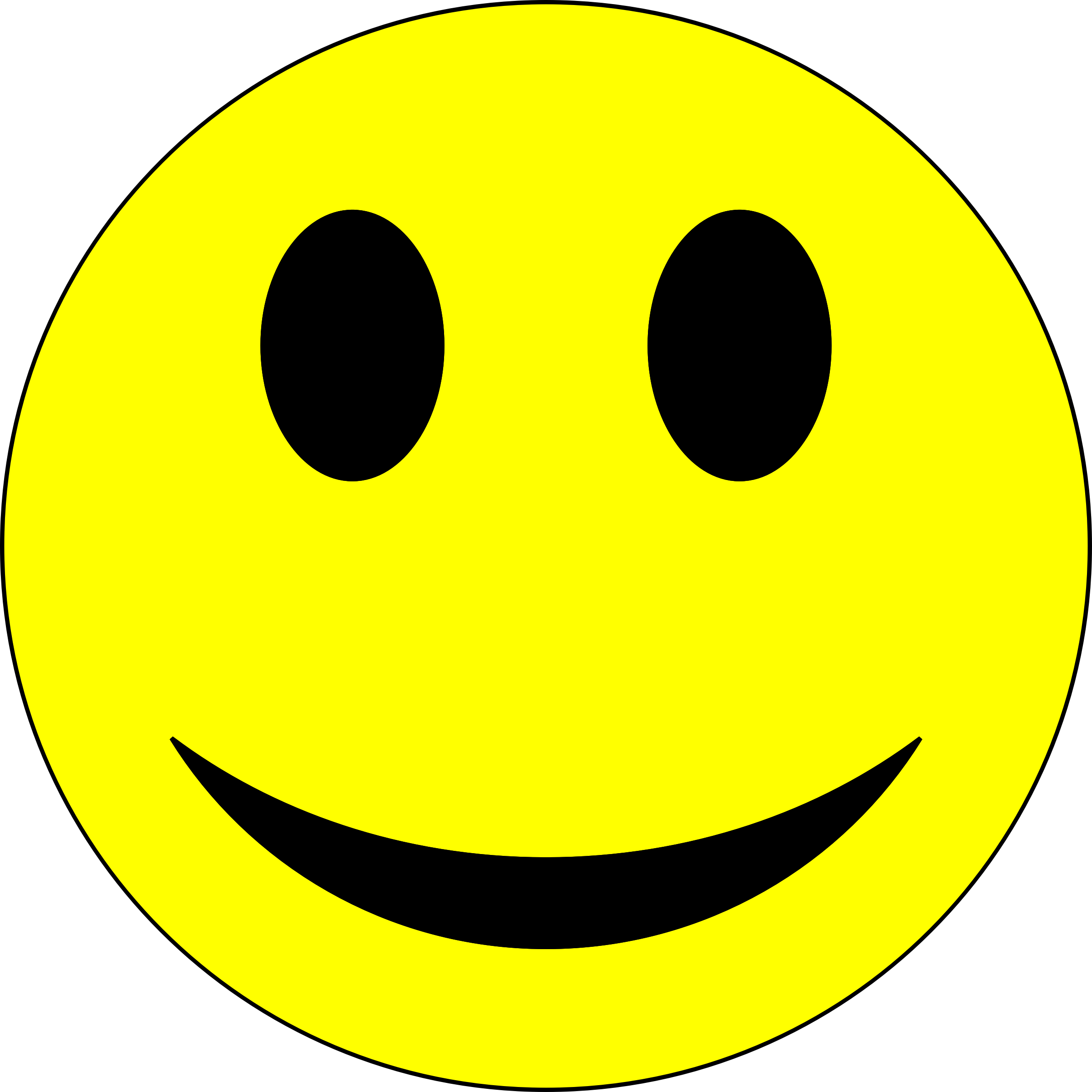 clipart yellow smiley faces - photo #11