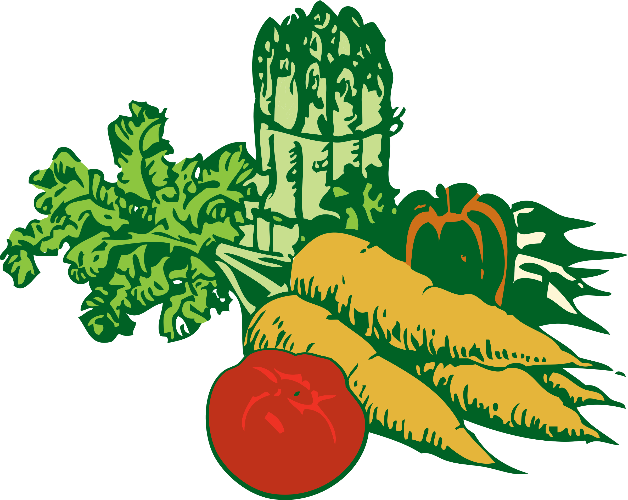 Clipart - vegetables
