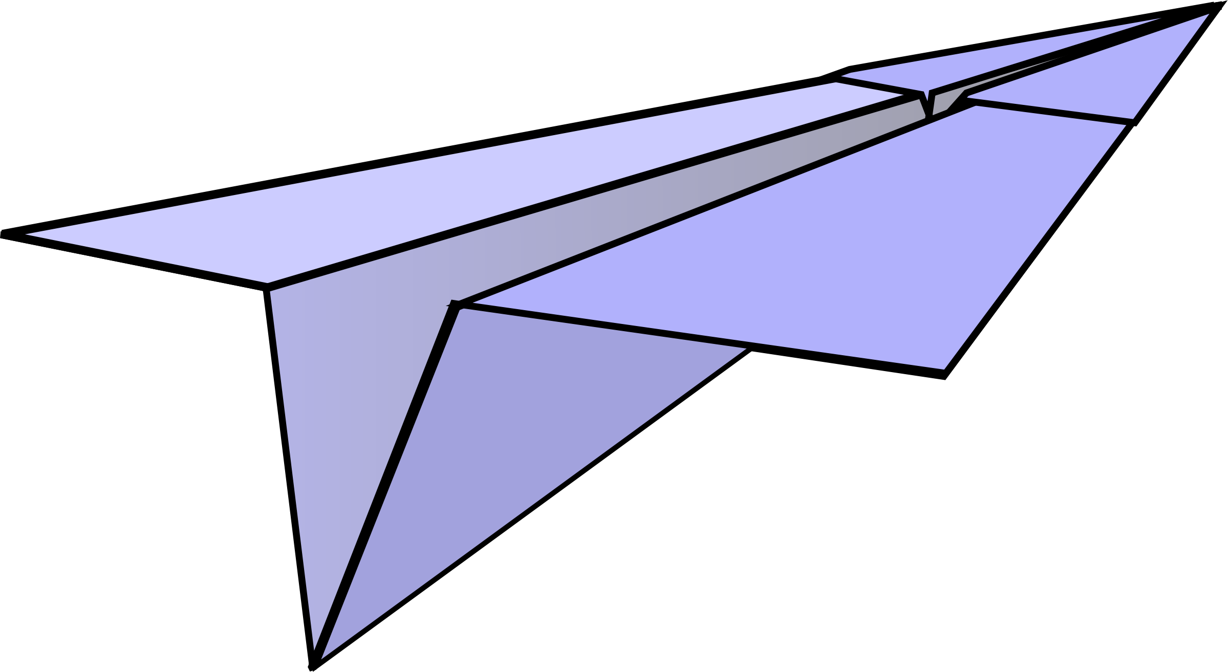 paper airplane clipart - photo #2