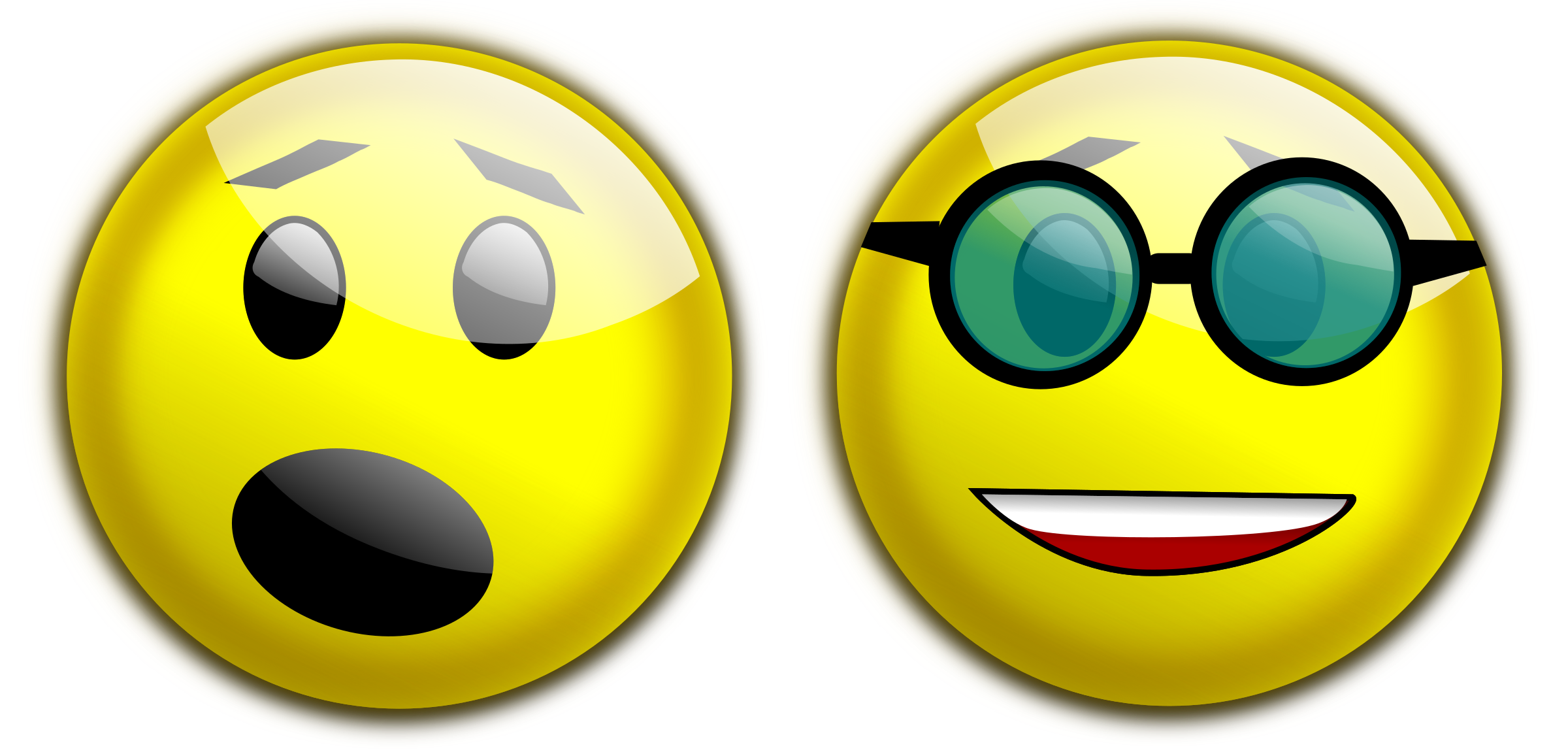 clipart yellow smiley faces - photo #44