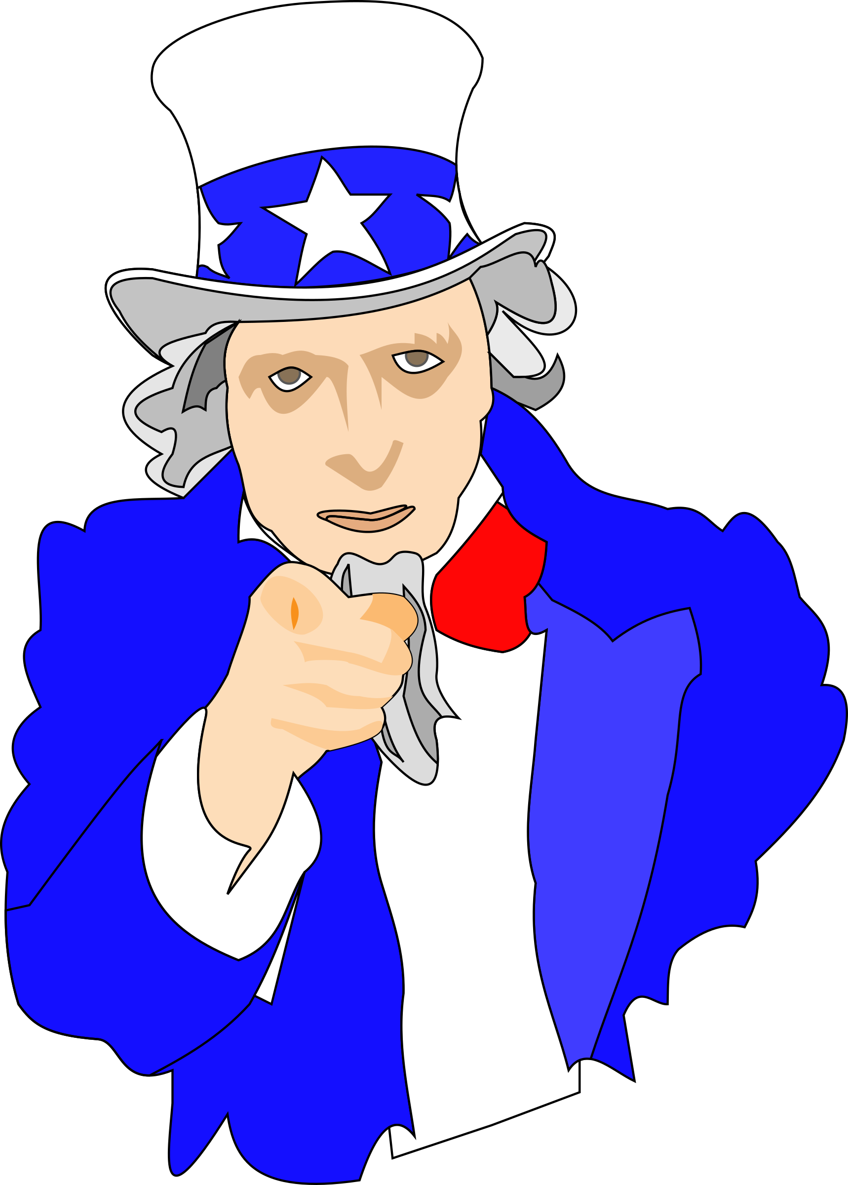 clipart uncle sam wants you - photo #36