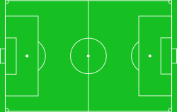 football pitch by Anonymous -
