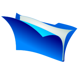 folder by tomas_arad - blue folder icon