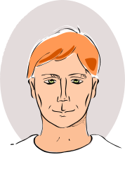 drawing of mans head. a href= "http://www.wpclipart.com%2Fpeople%2Fmale...