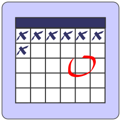 calendar by CoD_fsfe - Calendar/todo/deadline icon Originally developed for www.studenti.unige.it