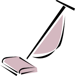 Vacuum cleaner by liftarn - Converted to SVG from clipart on �PC f�r alla� CD 3-2003.
