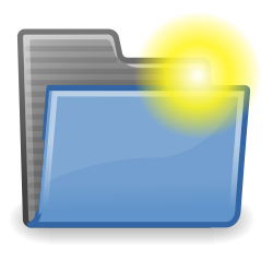 tango folder new by warszawianka - New folder icon from <a href=