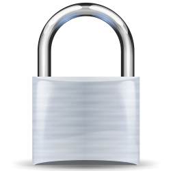 padlock silver light by Anonymous - Source: <a href=