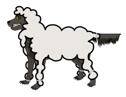 Wolf in Sheep's Clothing by jonadab - Watch out for false teachers. They come to you in sheep's clothing, but inwardly they are ferocious wolves.