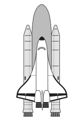 NASA Space Shuttle by rejon - This is clipart converted and broken apart that has been released into the public domain because the document says so, and its from NASA, a USA government agency. The publication is called