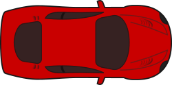 Red racing car top view by qubodup - I was thinking of Trophy ( http://trophy.sourceforge.net/index.php?body=screenshots ) when remixing this one :)