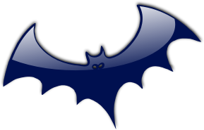 Clipart - Halloween Bat