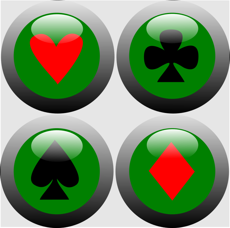 set poker buttons