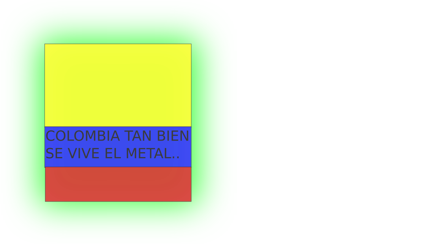 bandera metal