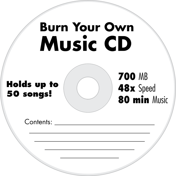 Blank Music CD
