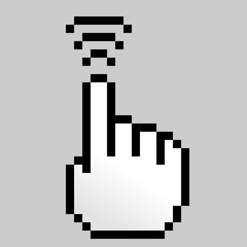 MultiTouch-Interface Pixel-theme 1-finger-Triple-Tap