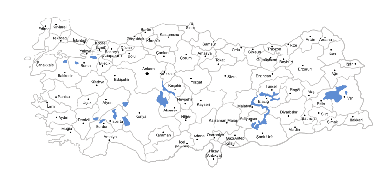 Provinces of Turkey