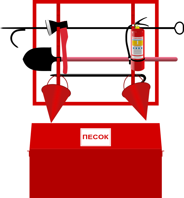 Fire-fighting equipment stand