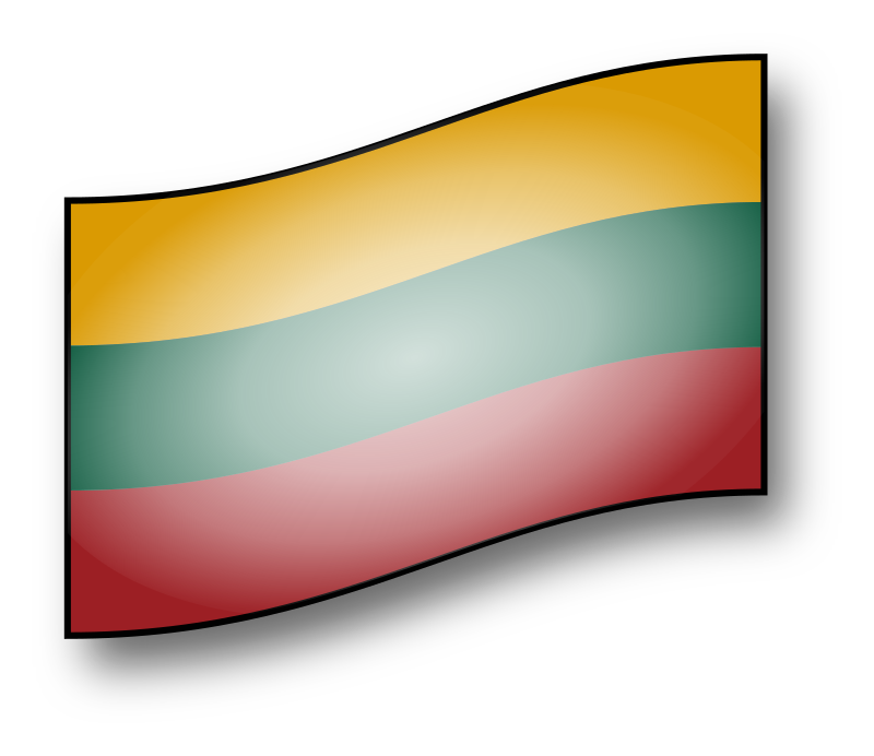 Lithuania flag - interactive
