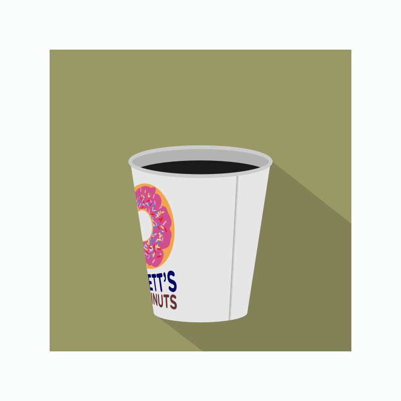 Doughnut Shop Coffee Icon