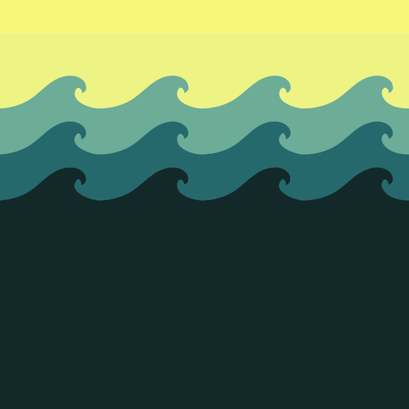Tiled Wave Pattern