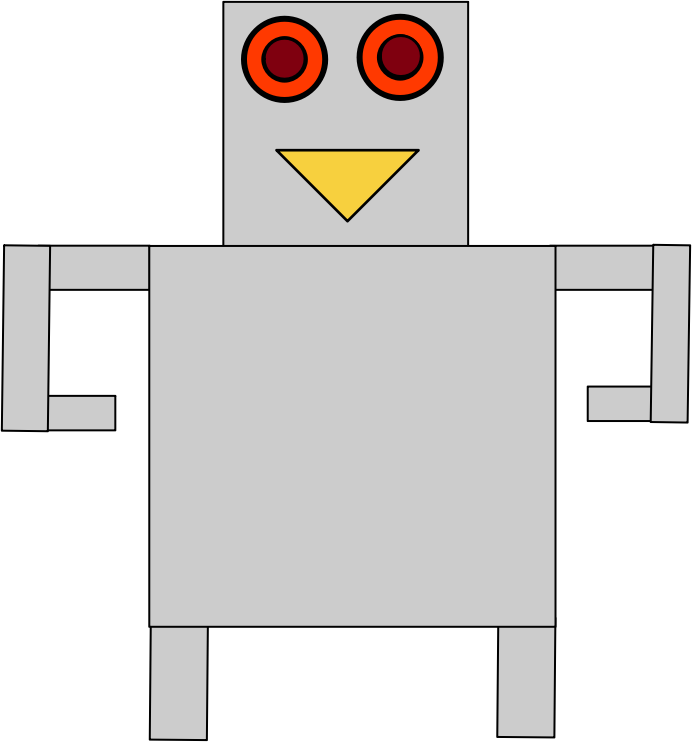 Silver robot