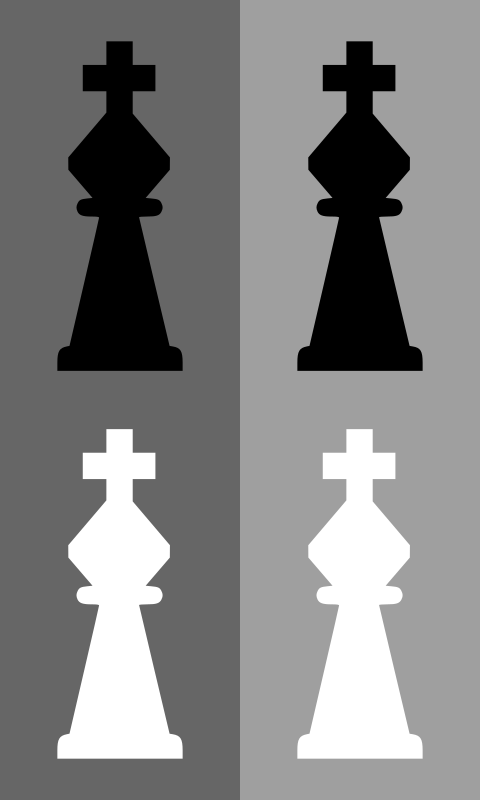 2D Chess set - Knight