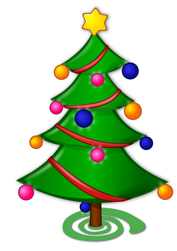 Colored: Christmas Tree