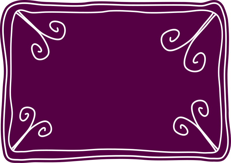 Purple voucher template A4
