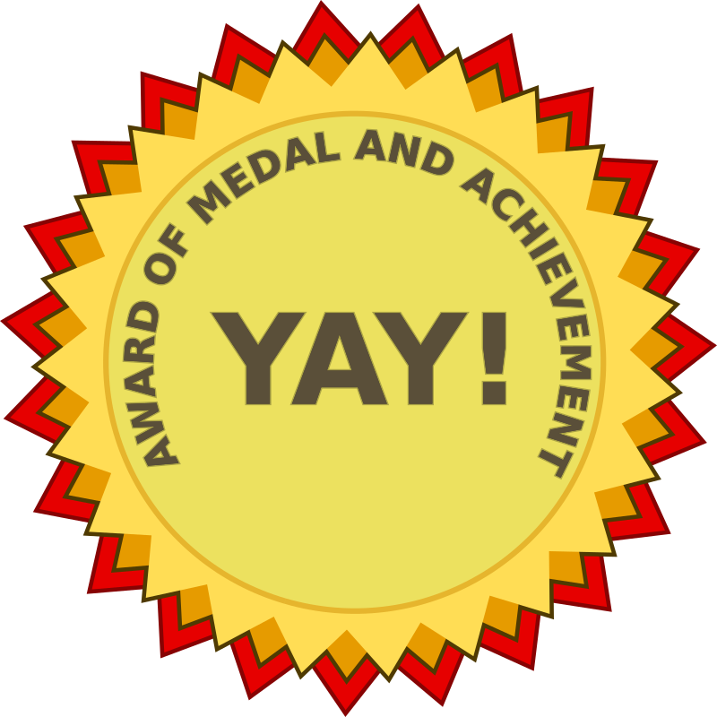 Award of Medal and Achievement (path text)