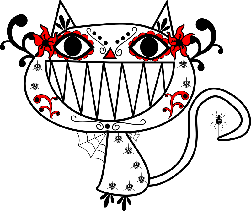 Catrina Color Smily Cat 