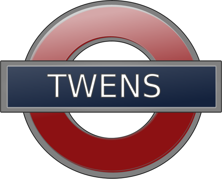 Station Sign Twens