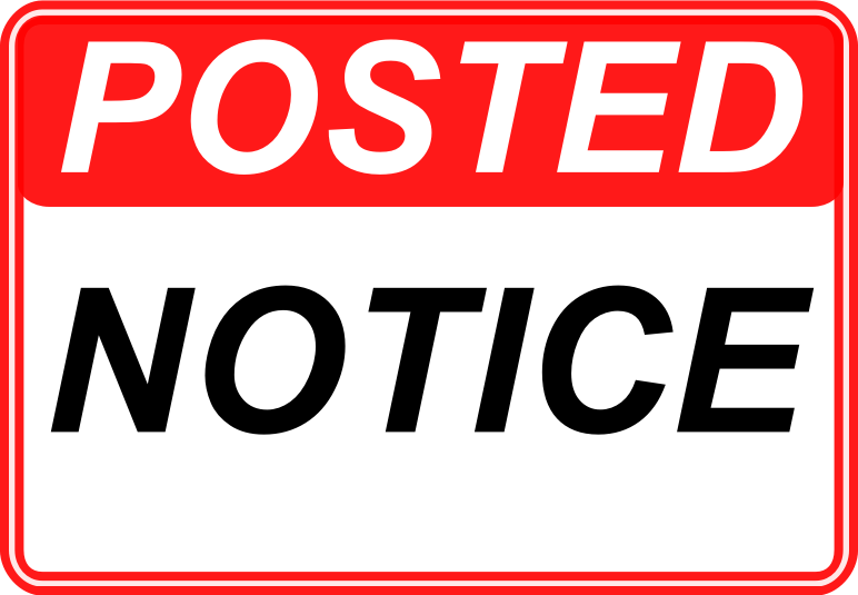 Notice-Posted