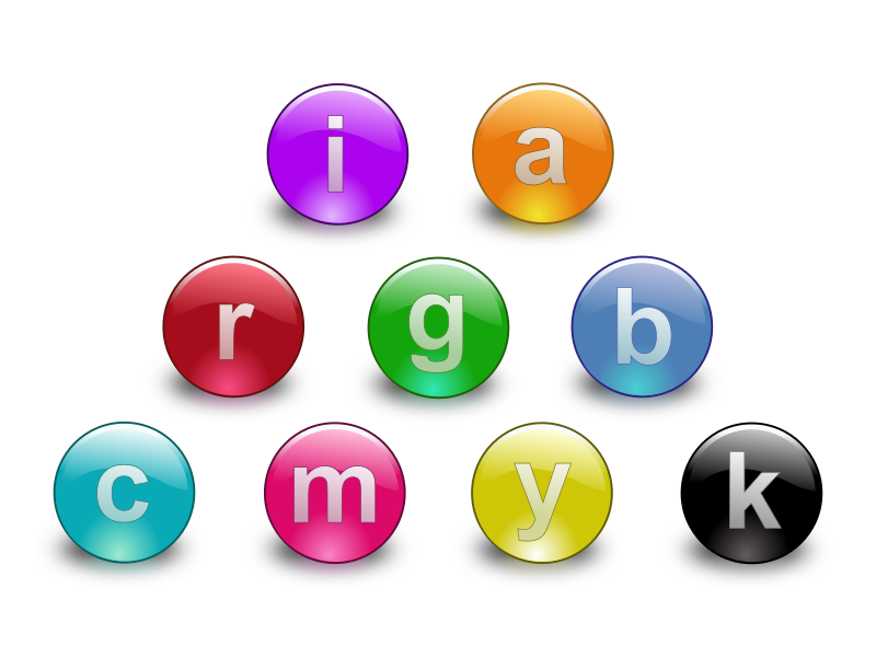 Web2.0 Multi Color Buttons