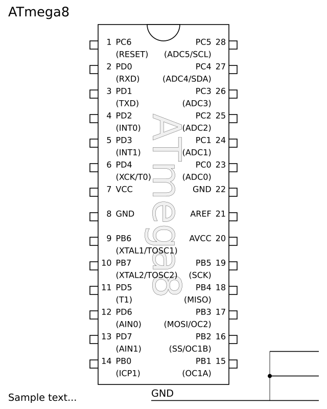 Atmel AVR ATmega8