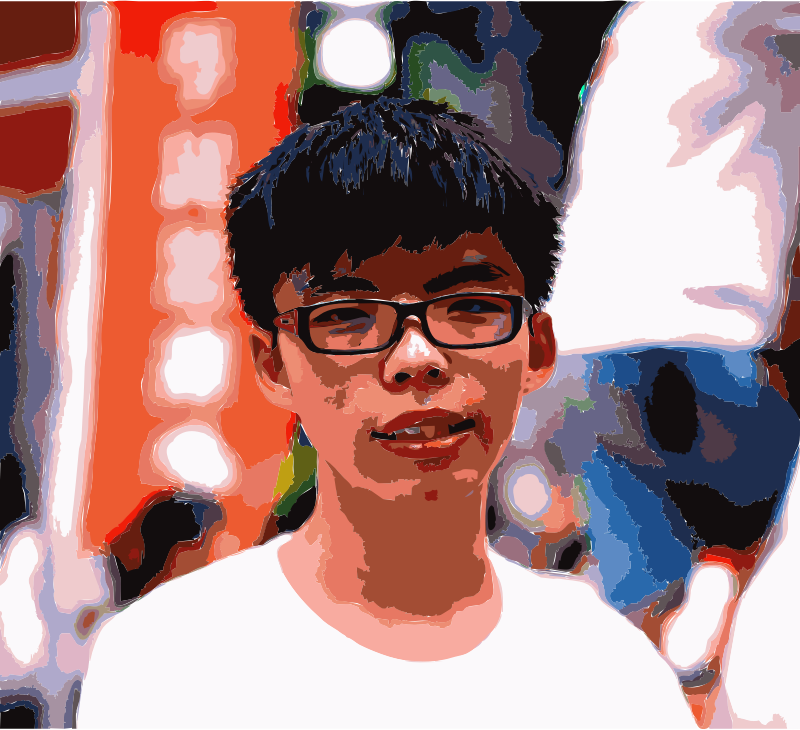 Joshua Wong Stylized