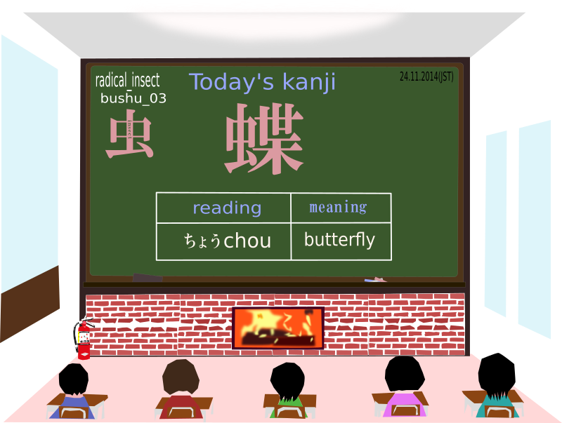 today's kanji-161-chou