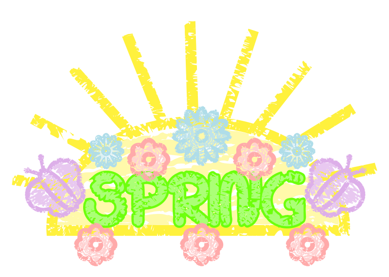 Spring Word Art