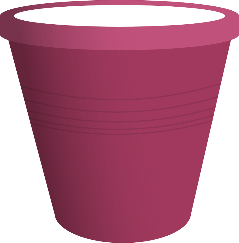 Pink Plastic Bucket