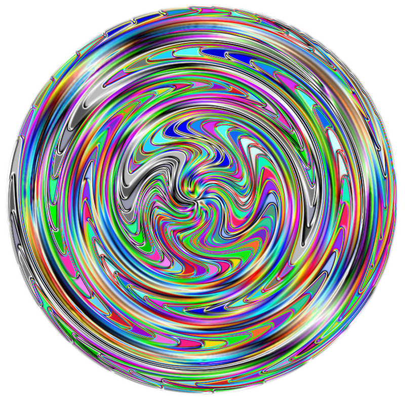 Colorful Paint Swirls Variation 3