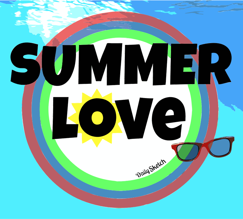 Daily Sketch 25: Summer Love