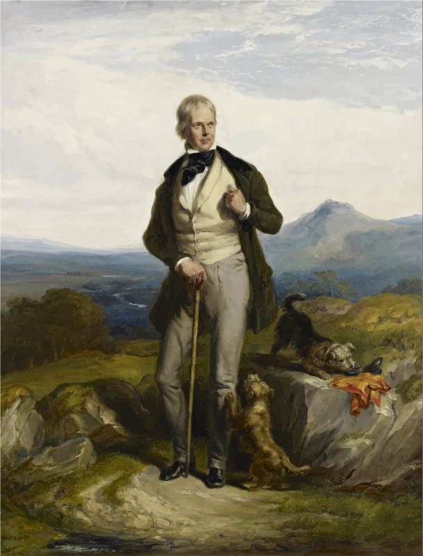 Walter Scott Portrait By William Allan